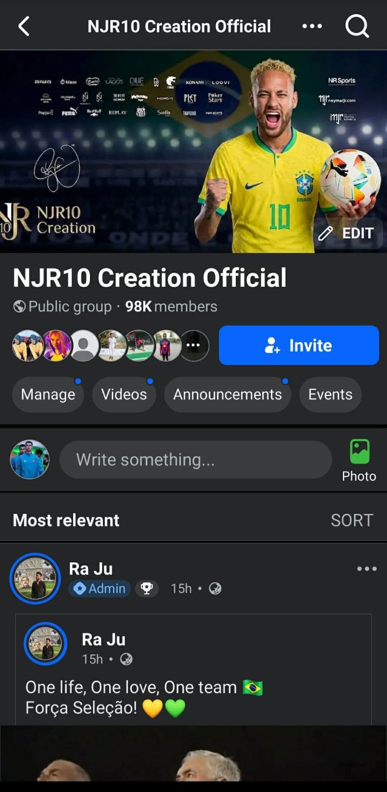 98k Organic Members Group For Sell