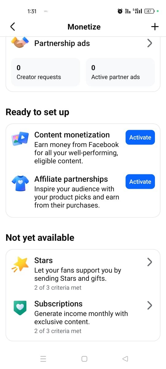 Cm setup page available