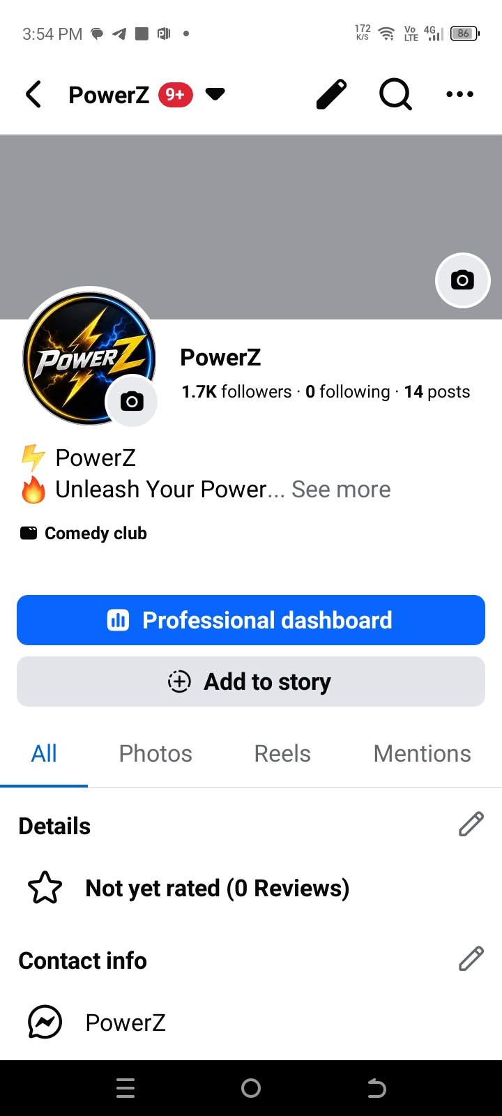 1.7K High Reach Page