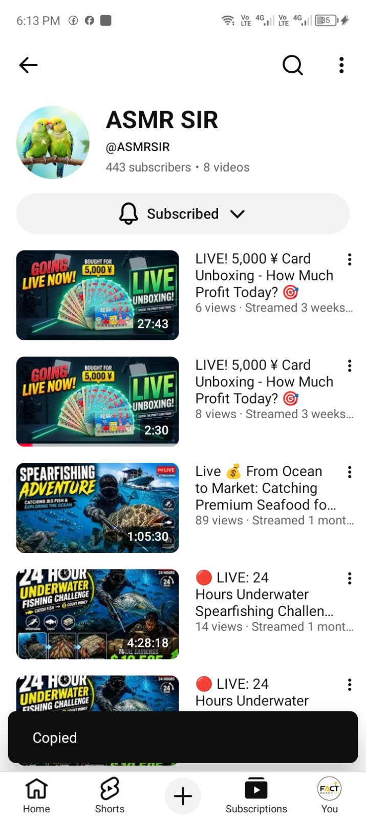 443 subscriber