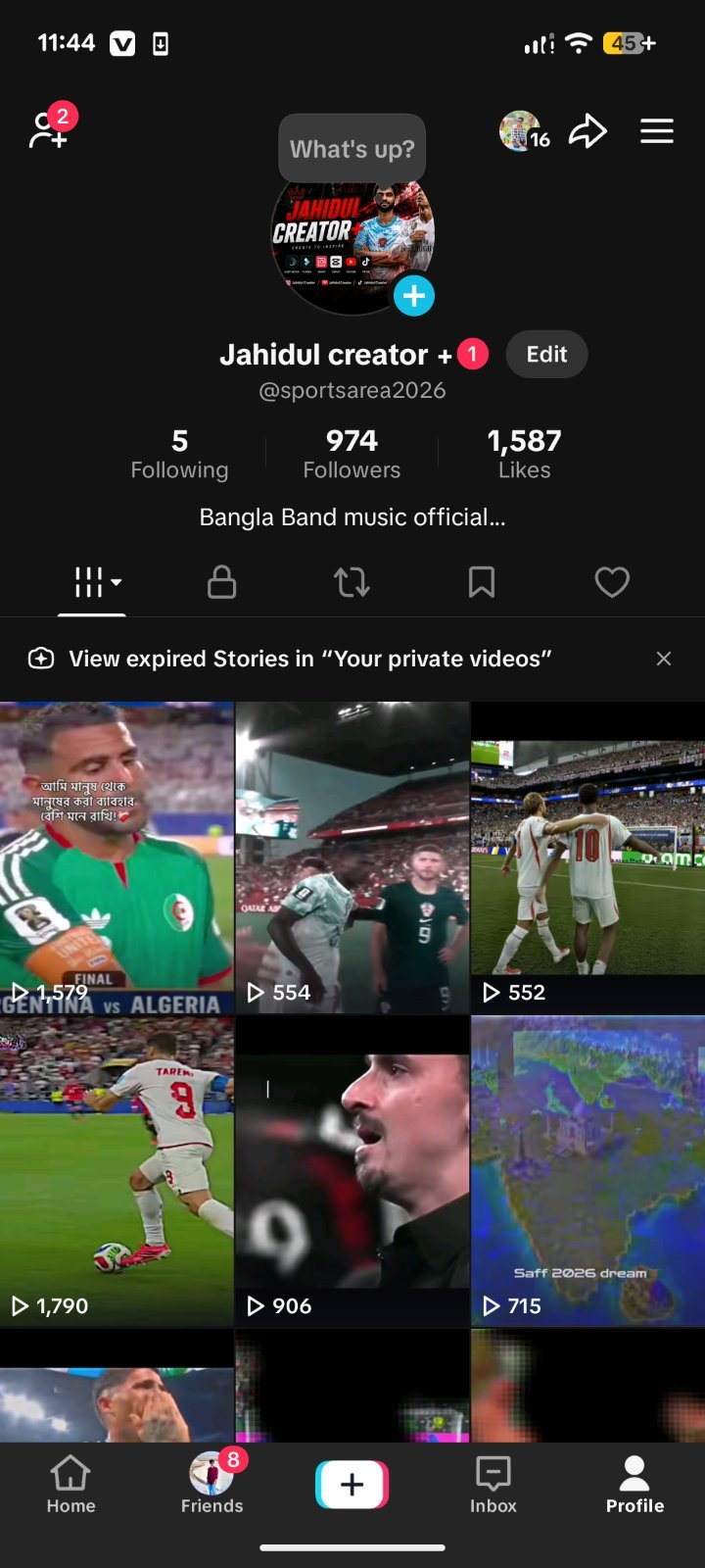 Tik tok fresh acount sale