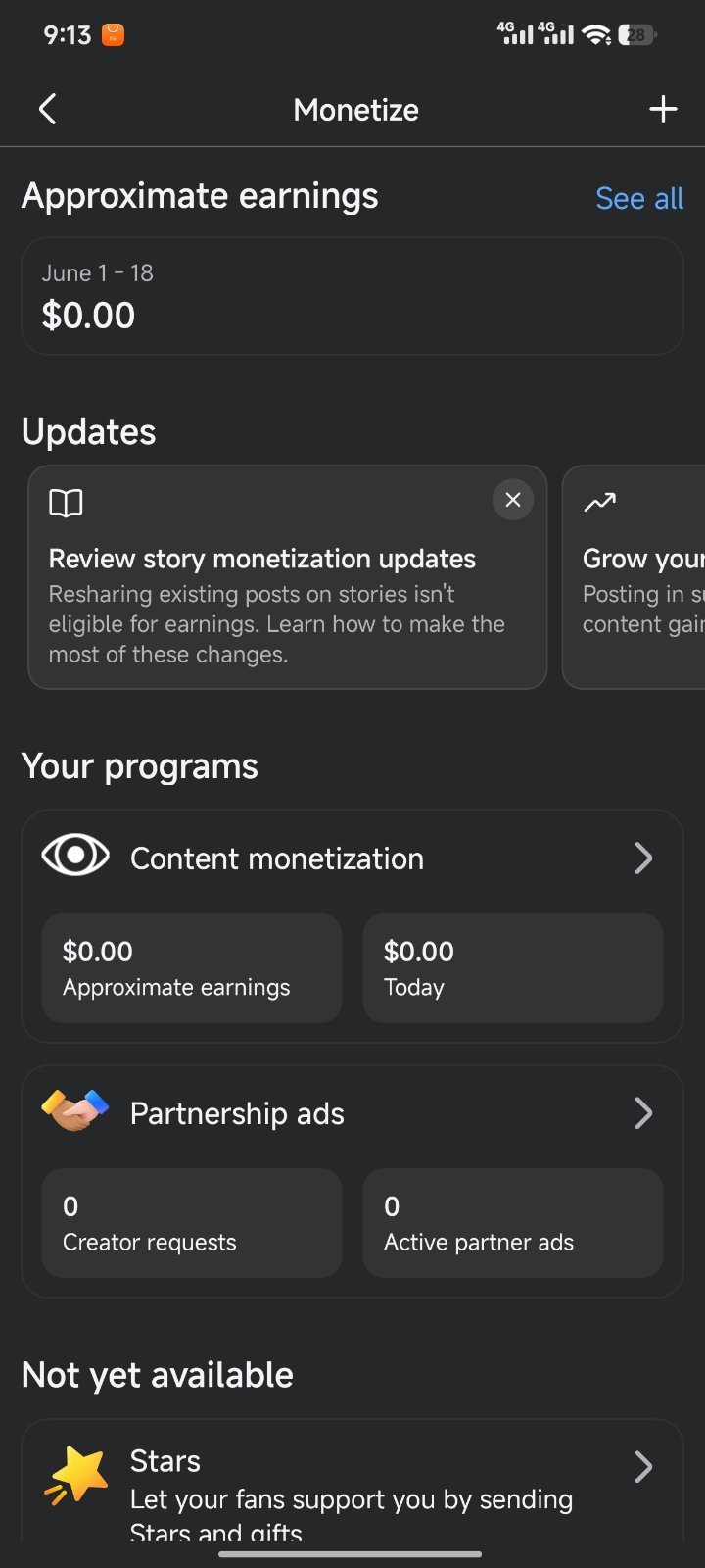 Organic USA Audience page 12k+ Followers Content Monetization Enable