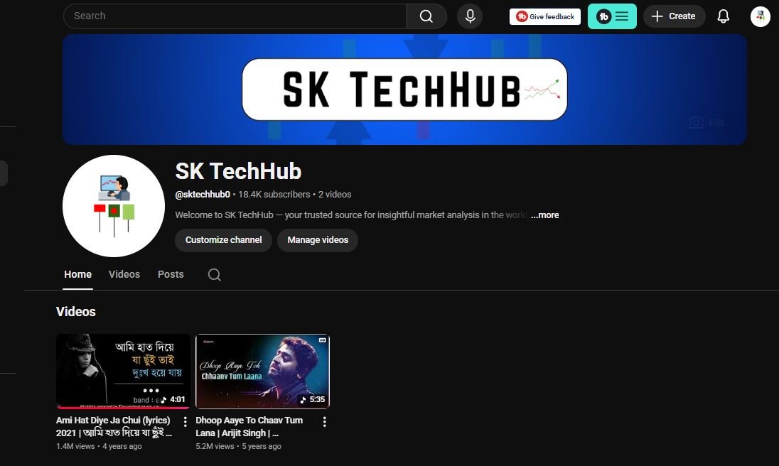 Non Monetize YouTube Music Channel For Sell
