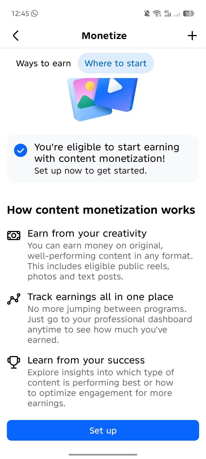 Serial cm setup page available unlimited