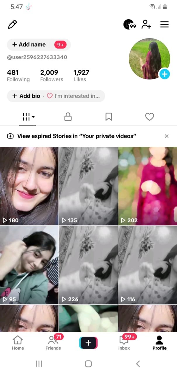 2010 Followers tiktok sale for in Bangladesh