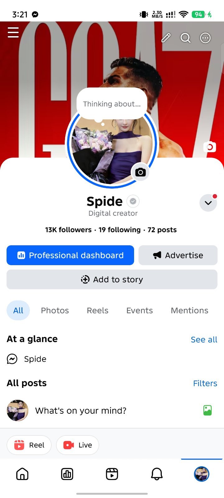 Facebook page 1400 Follower No Issue Full Fresh page