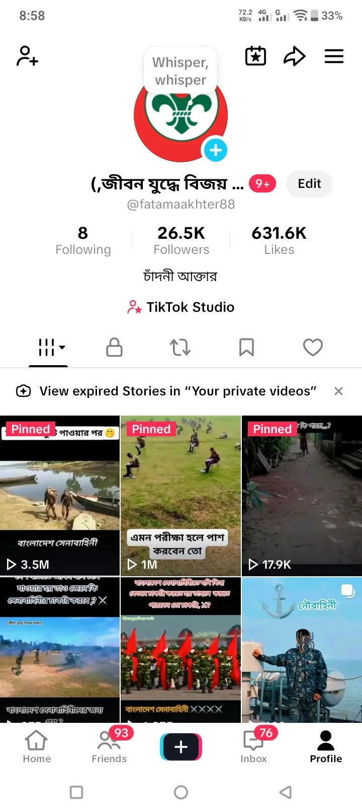 Tiktok Id sell