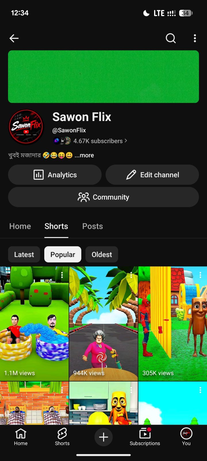 Full Fresh YT channel