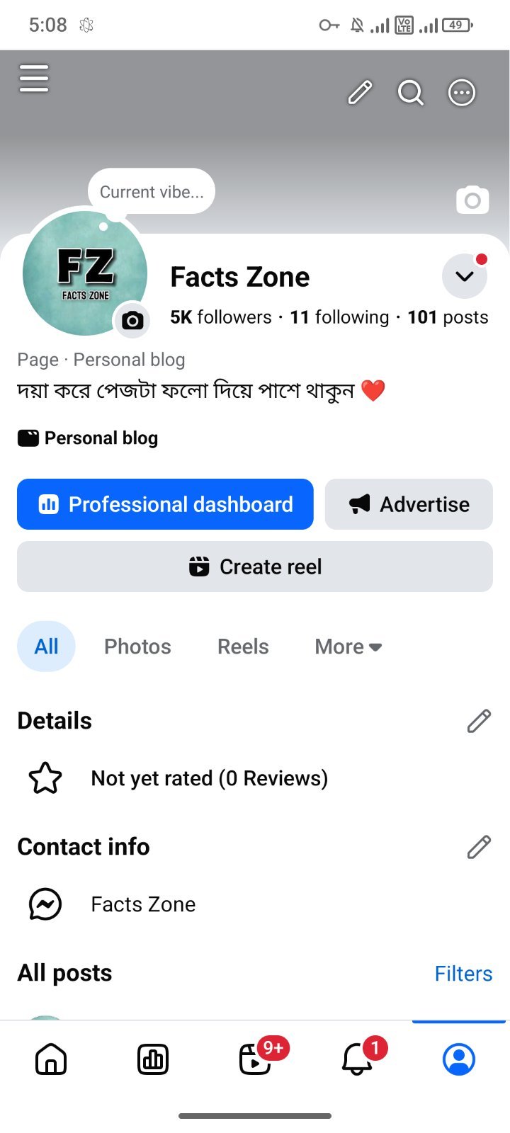 Facebook Page for Sale – Active Audience & Good Reach