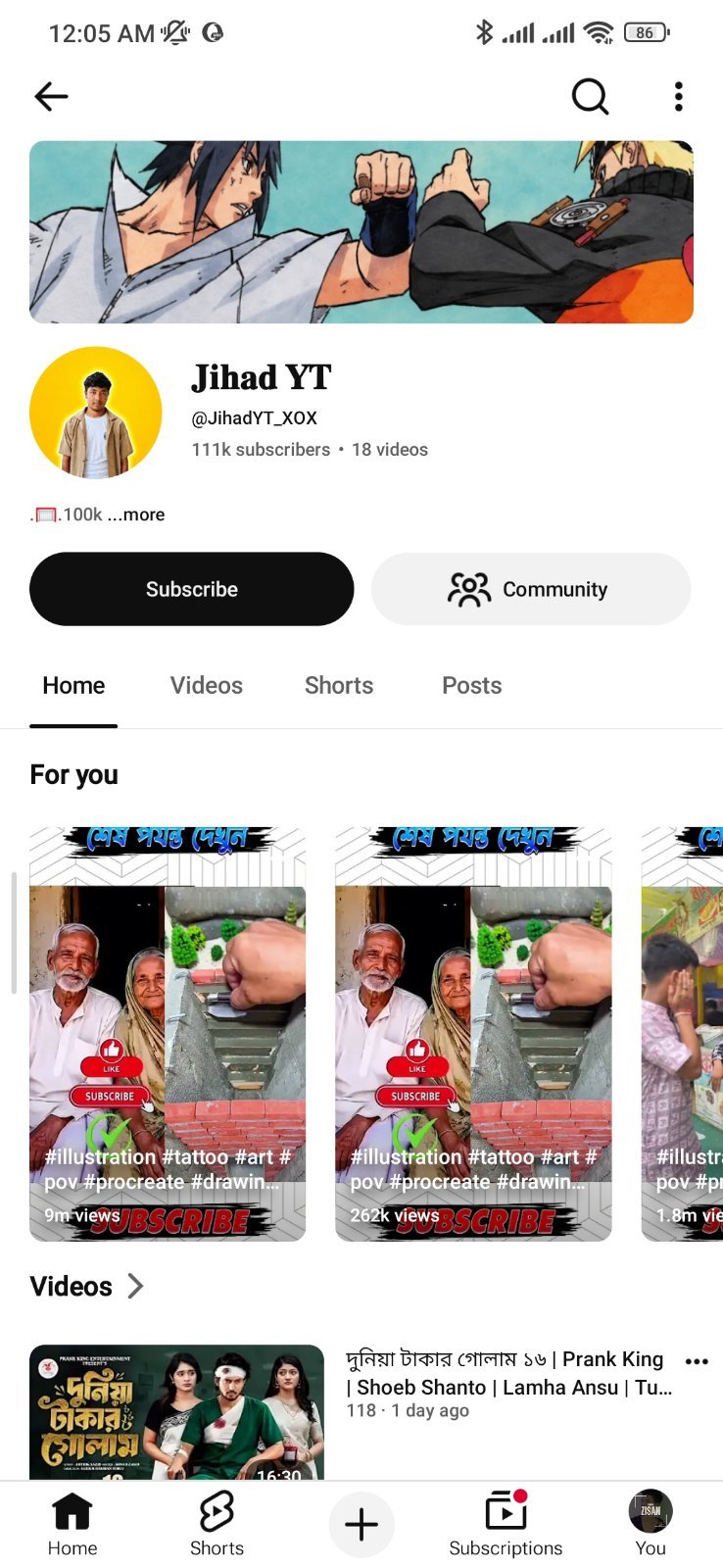111k subscribe YouTube channel 35,400 Subscribers YouTube Channel for Sale in B
