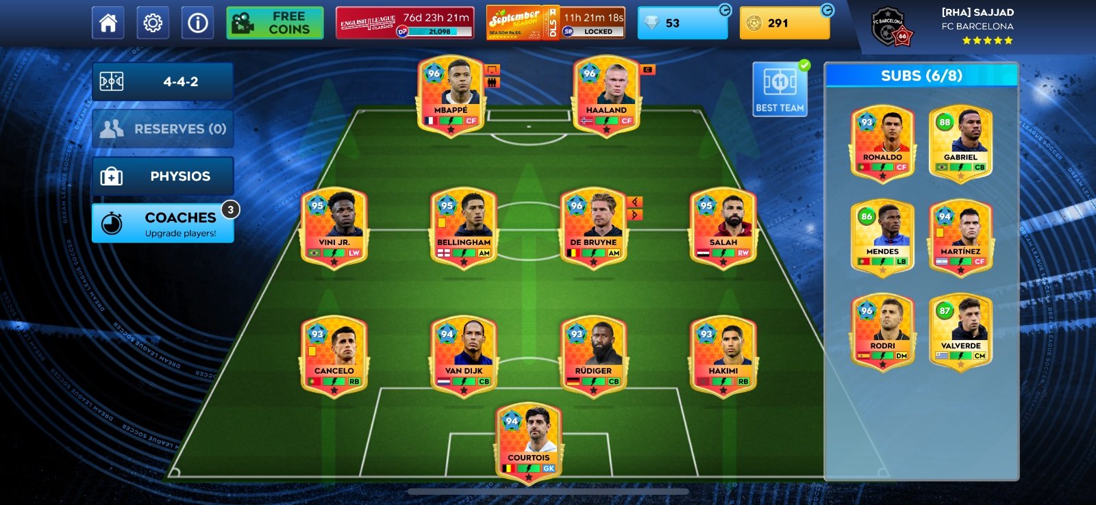 DLS -- id Sell kom dame valo id