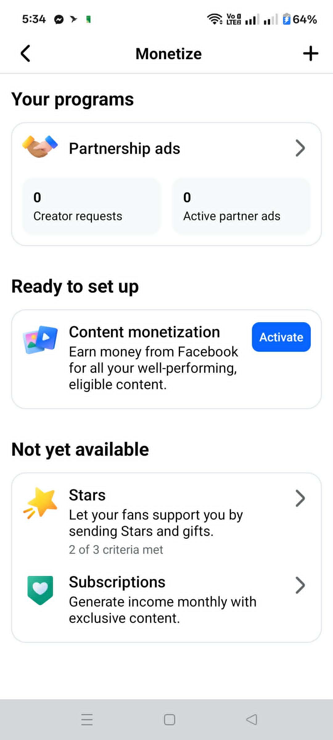 10 followers CM setup page for sell