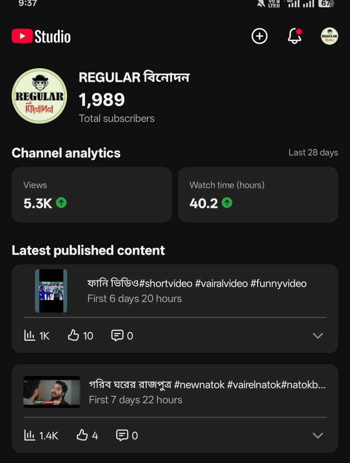 Regular বিনোদন