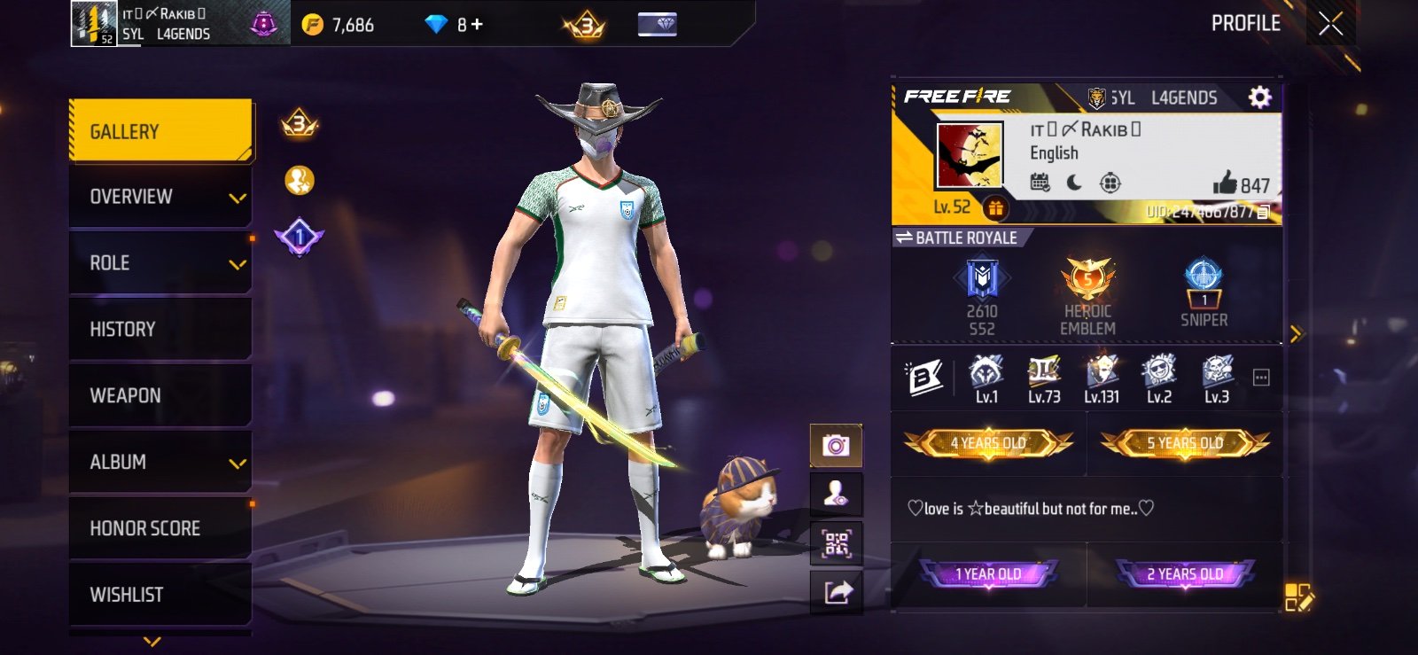 Free Fire Id