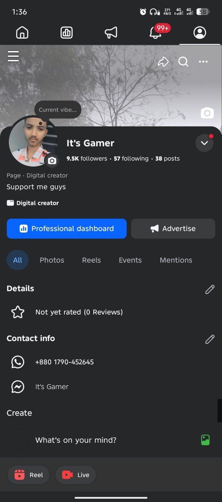 9.5 k facebook page sell