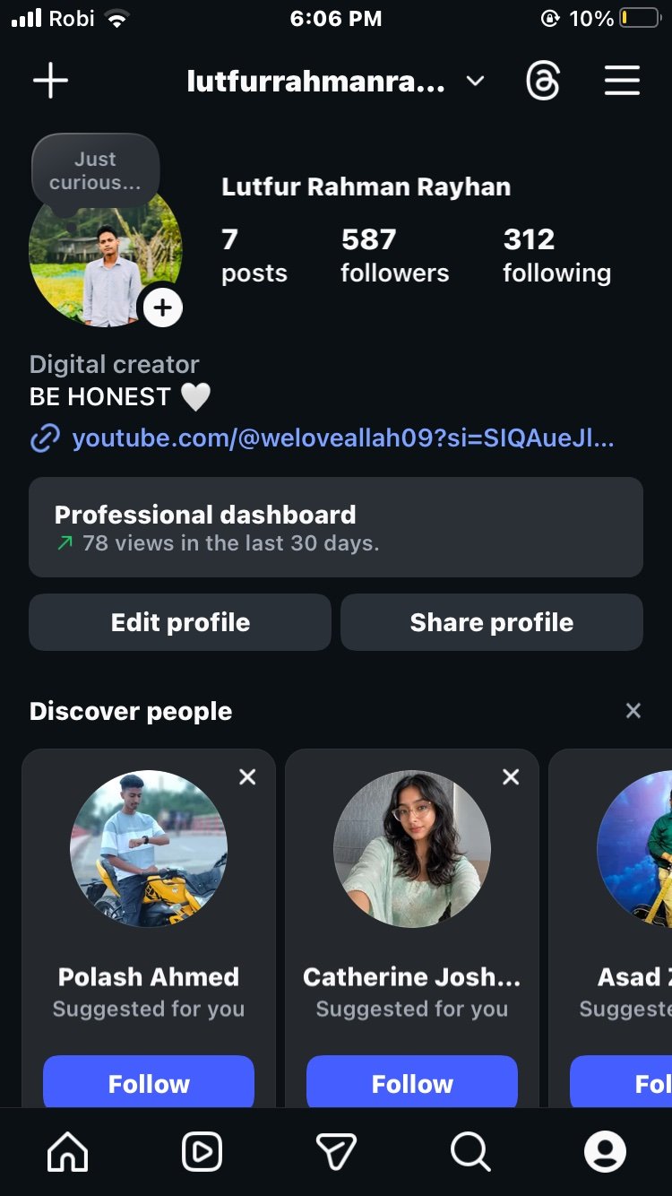 587 follower