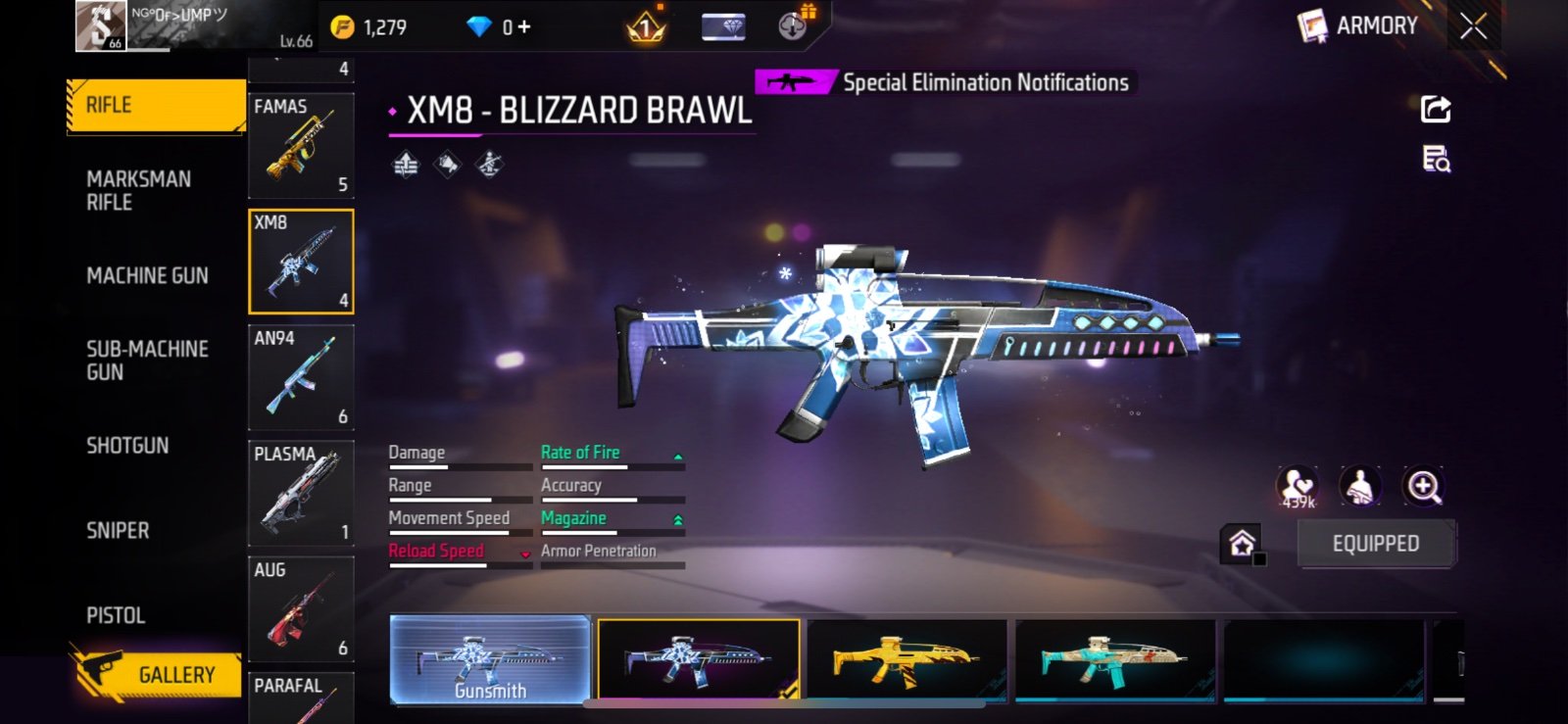 Free Fire Account For Sell !!
