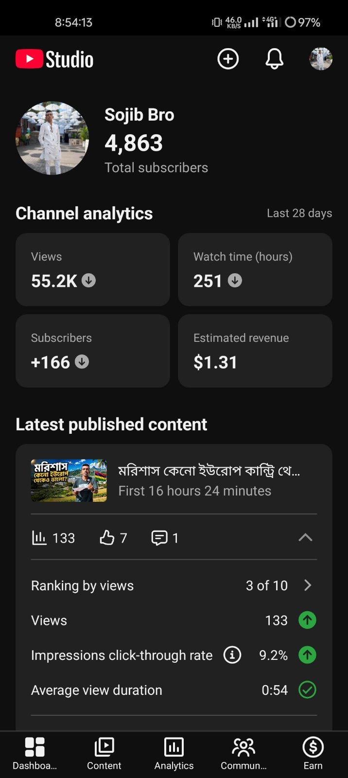 Sojib Bro Full Monetized Channel Plus Pin Verified Adsense Account