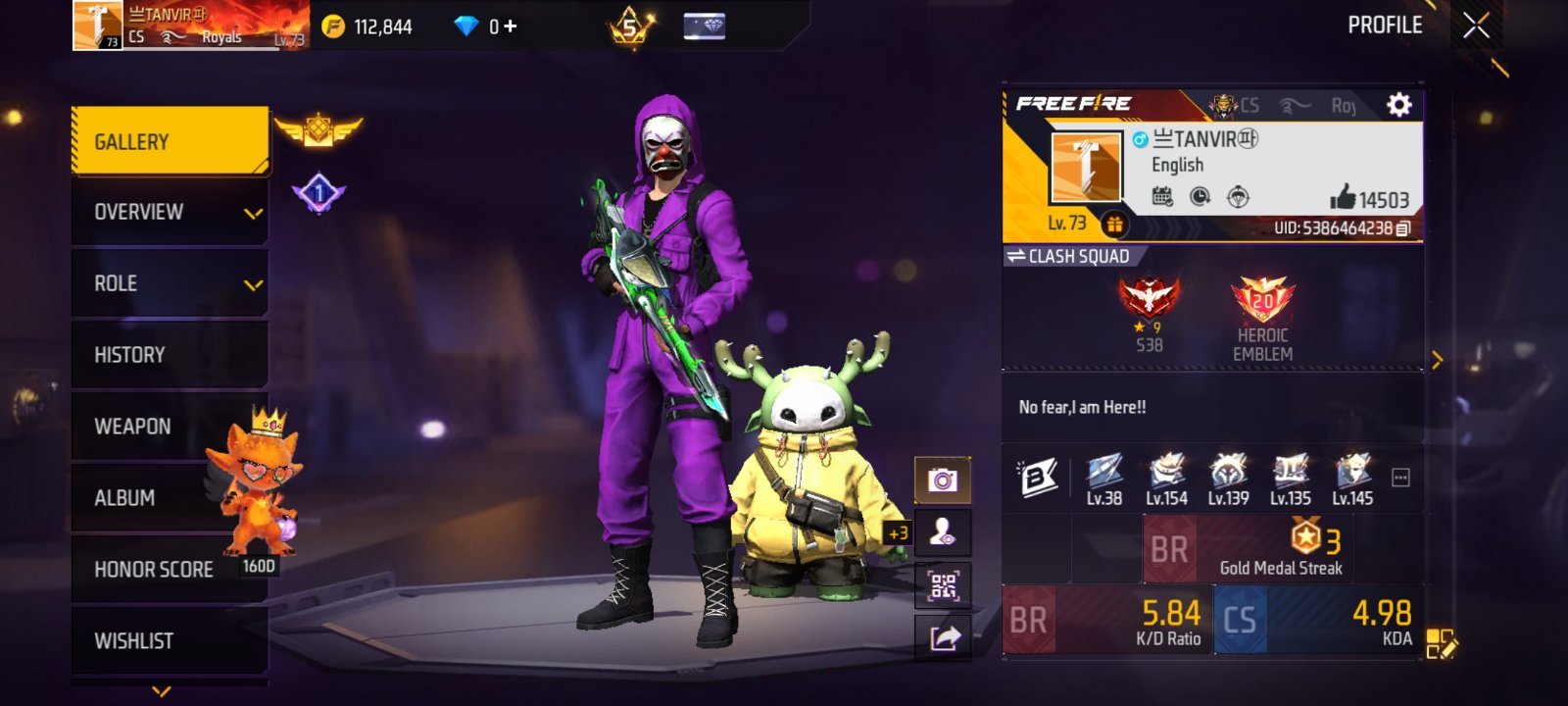 Level 73 10 evo gun Prime 5