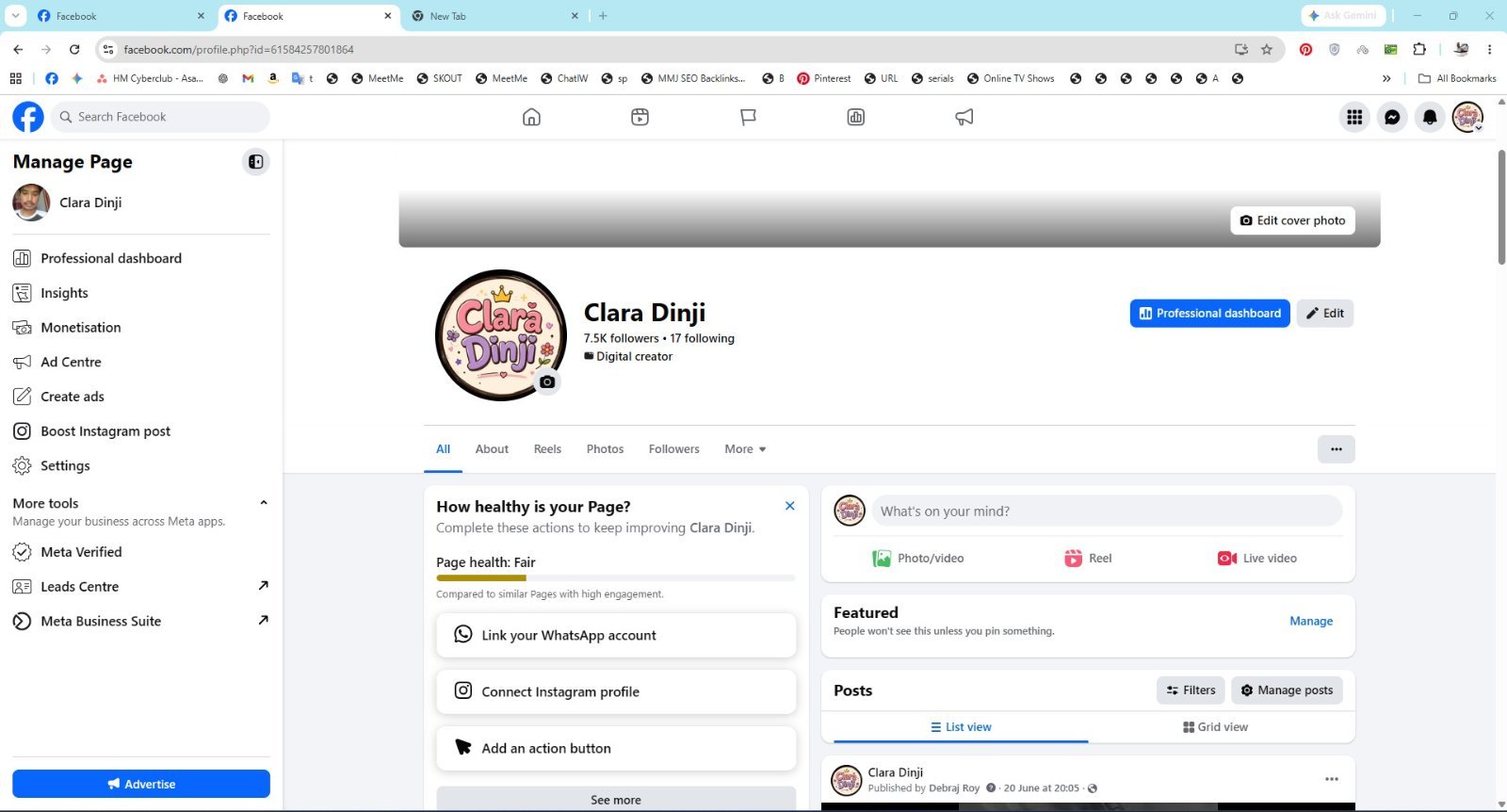 7k followers Content Monetization page sell super fresh