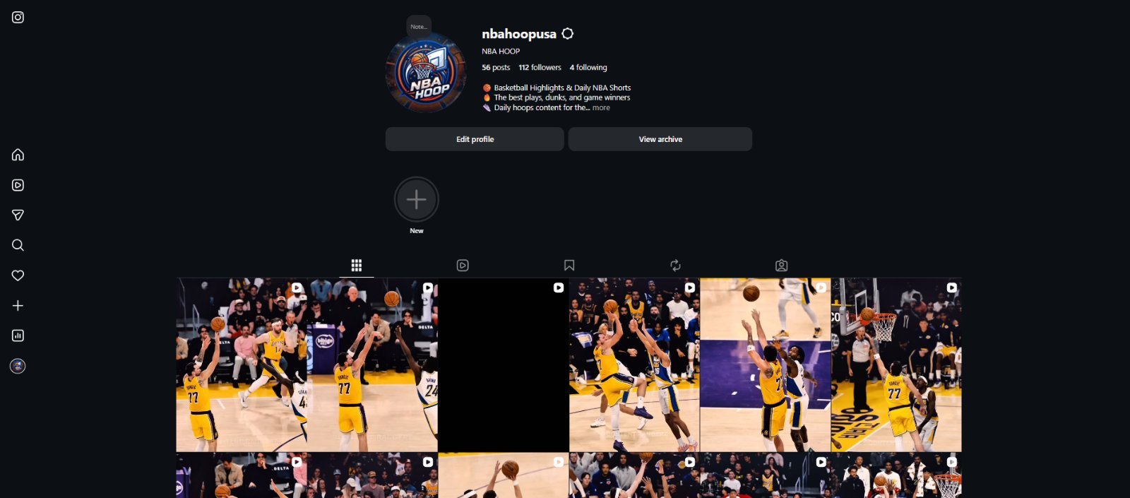 🚀 USA Sports Instagram |112 Followers |Clean & Ready to Grow in the USA Market!