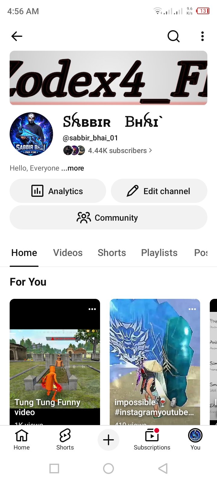 YouTube channel sell hobe