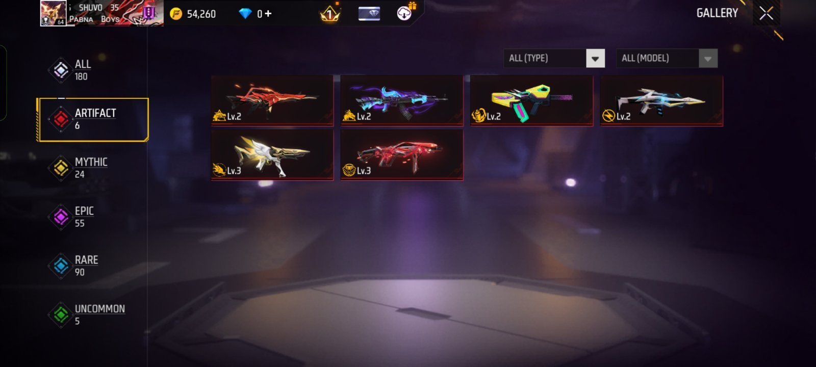 6ta evo gun