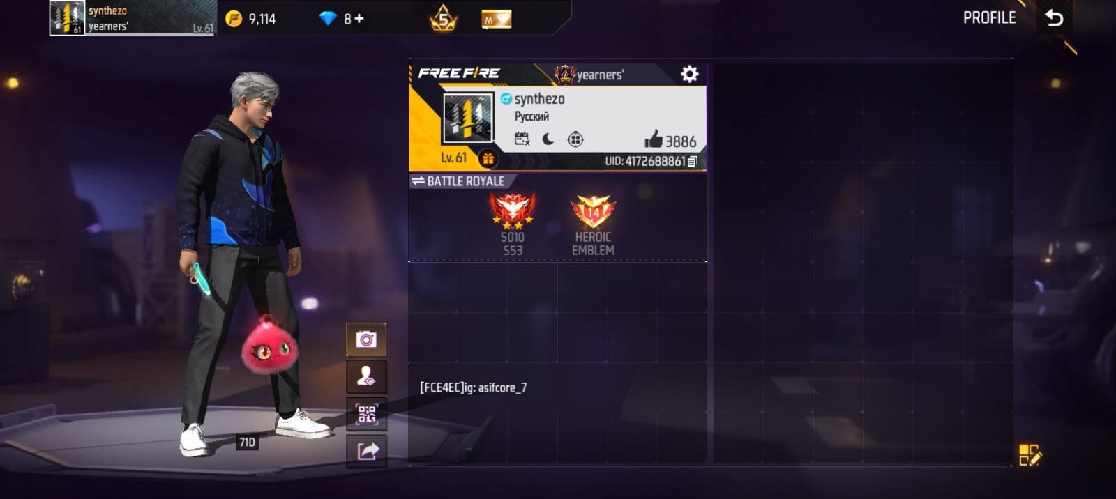 Rare bundle and 7 evo gun skin and emote's
