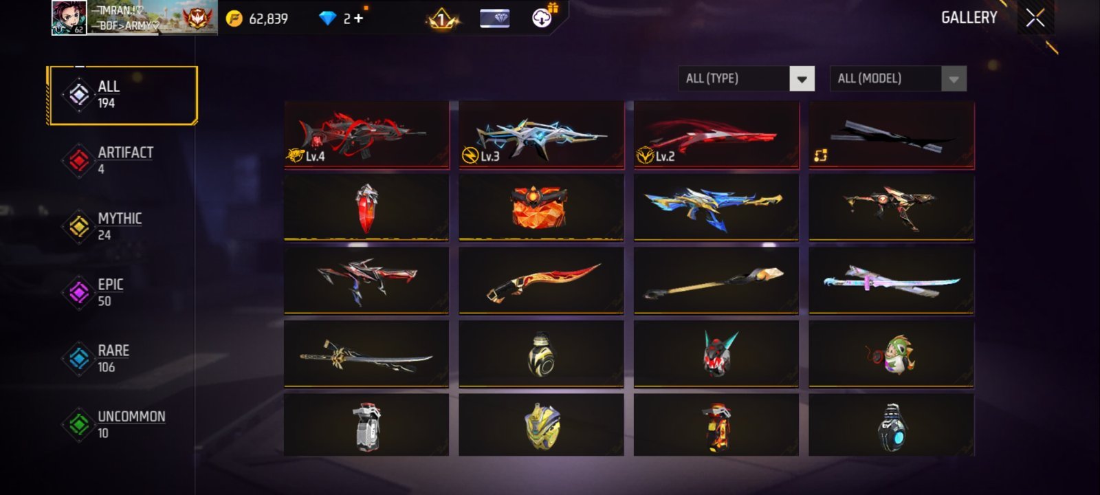 Loww price a sell