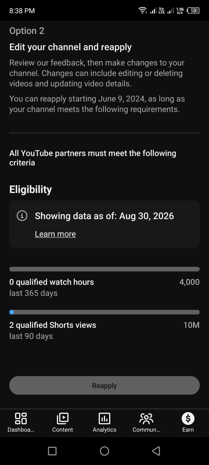Youtube with 119125 Subscribe