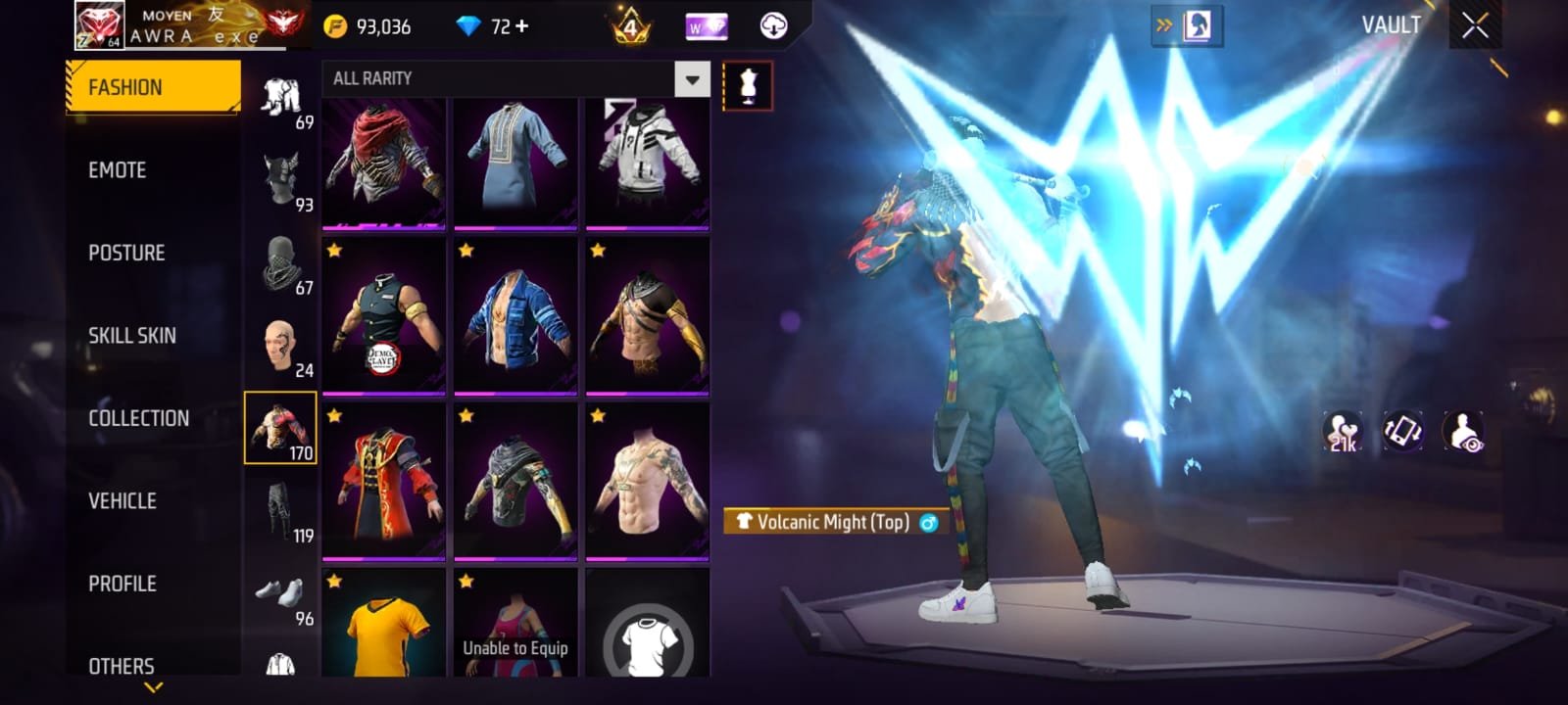 Free Fire good collection id sell