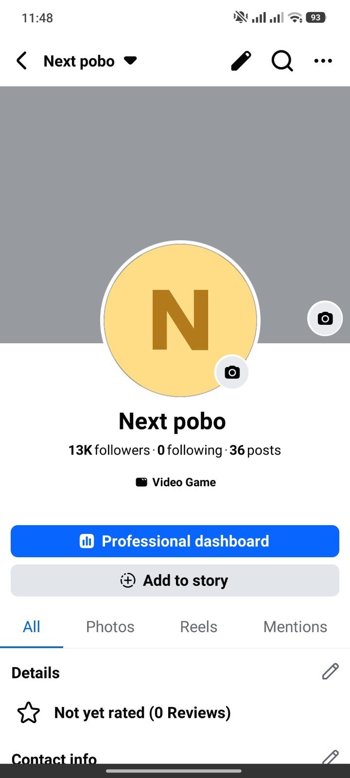 13k organic followers Facebook page.