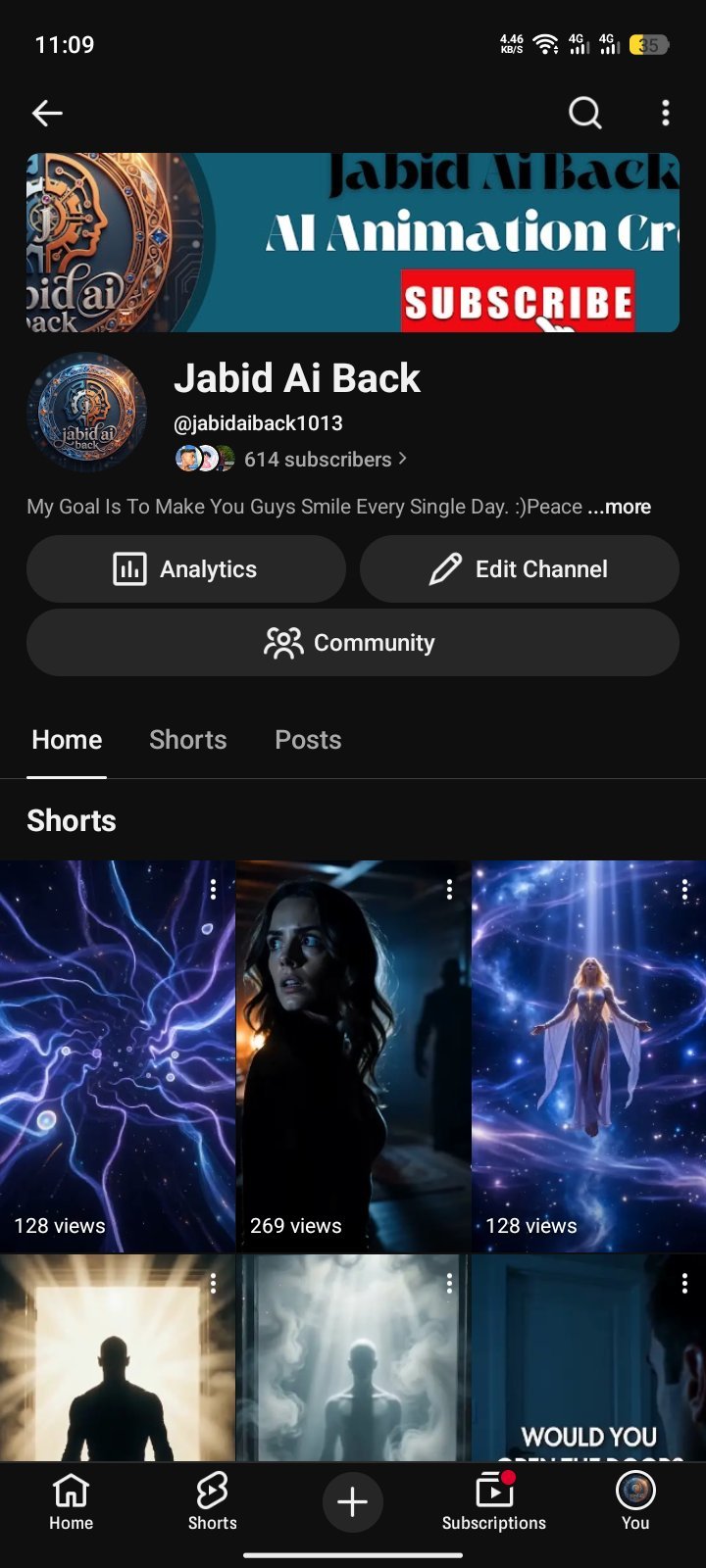 AI Animation video channel