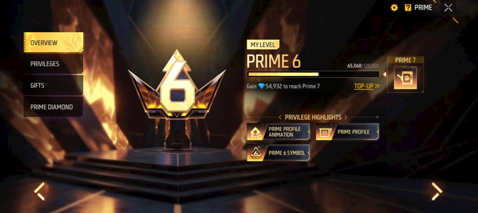 Free Fire Lv.65 | Prime 6 | 297 Collection | 50 Mythic