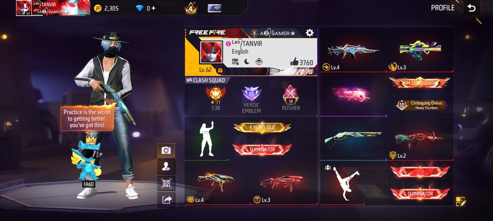 Old account fresh account