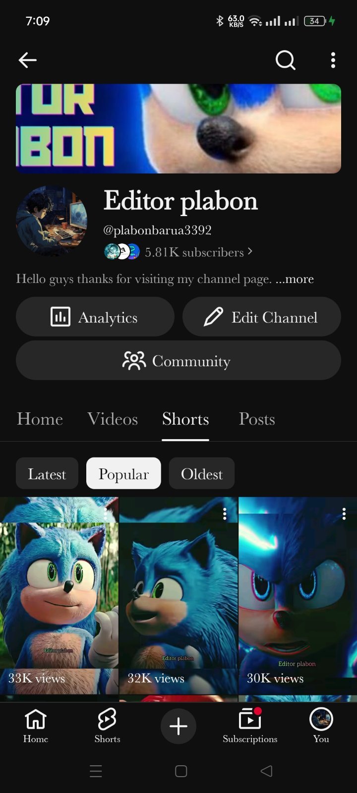 5816 Subscriber