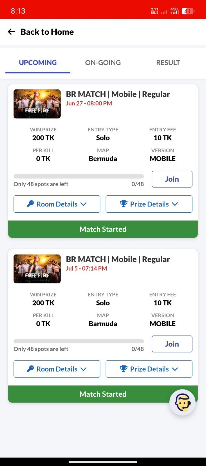 Free fire tournament apps