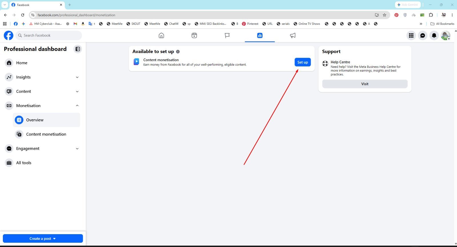 11k followers monetize on full fresh page sell