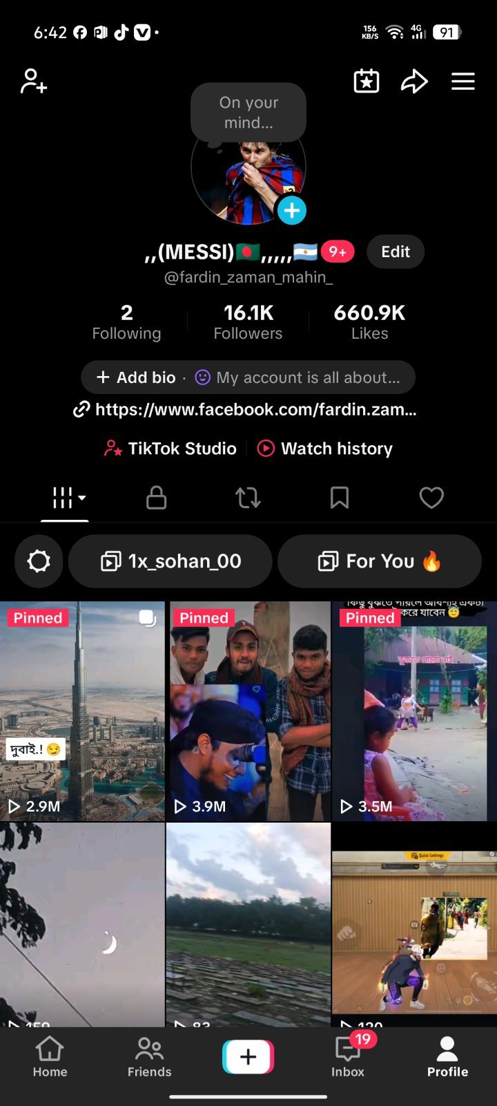 tiktok id