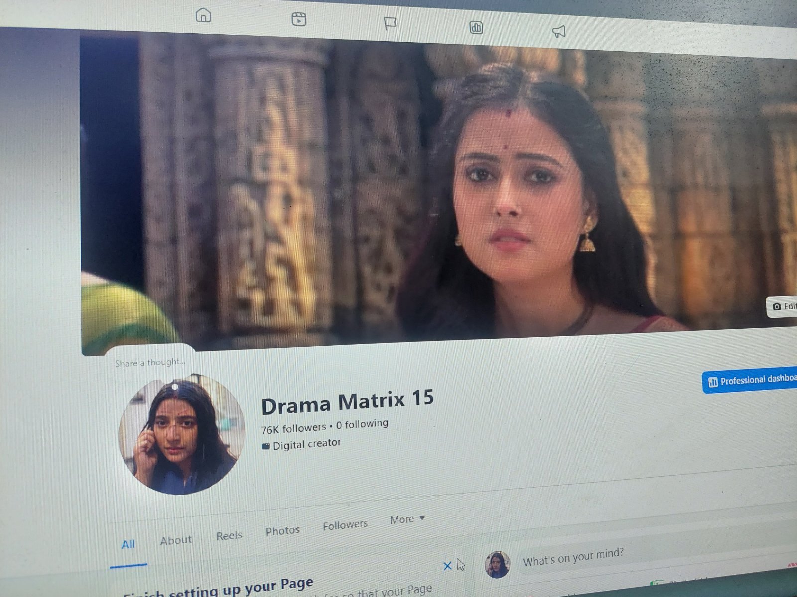 🔥High Reach 6M+ view 100% Real organic 77k Follower Facebook Page