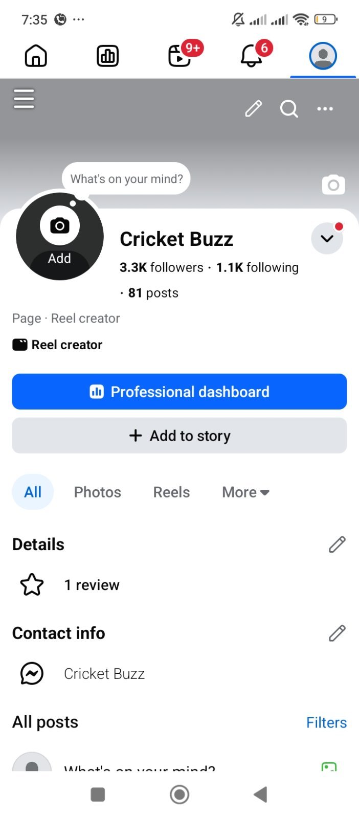 Fresh Facebook page 3.3 K follower