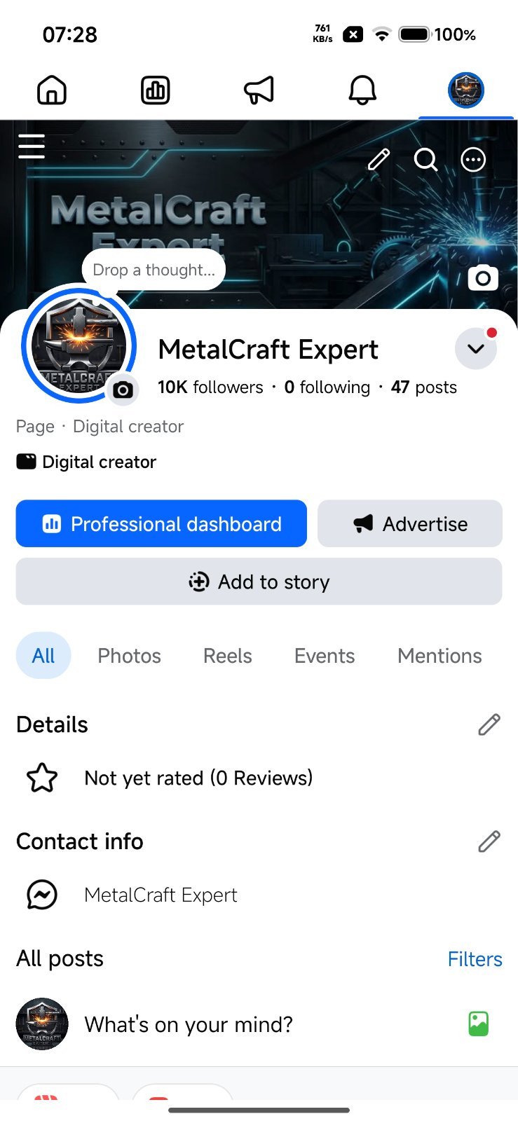 my facebook 10K followers