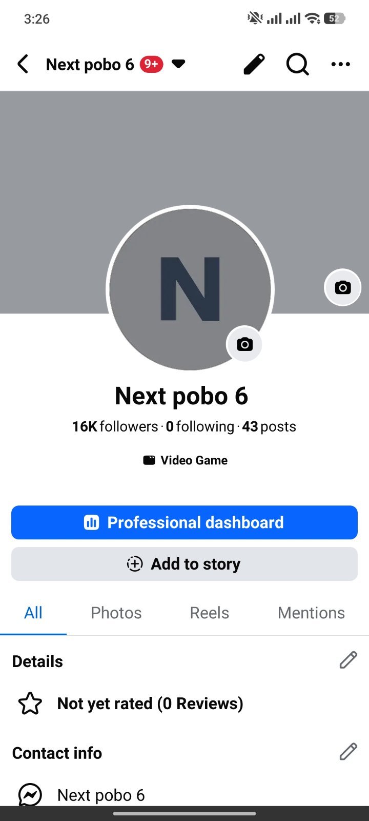 16k Organic follower Facebook page.