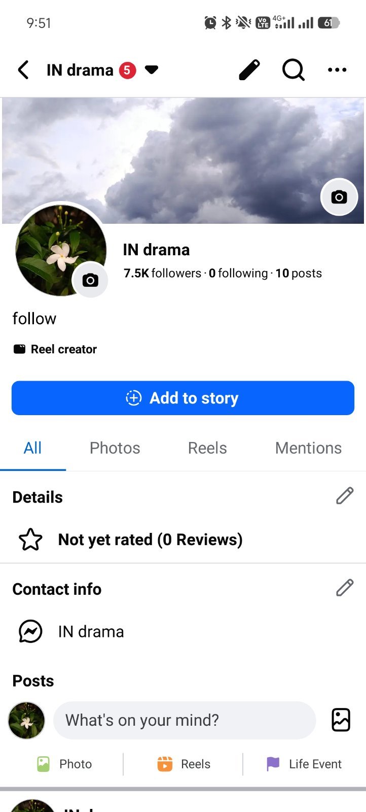 Facebook page
