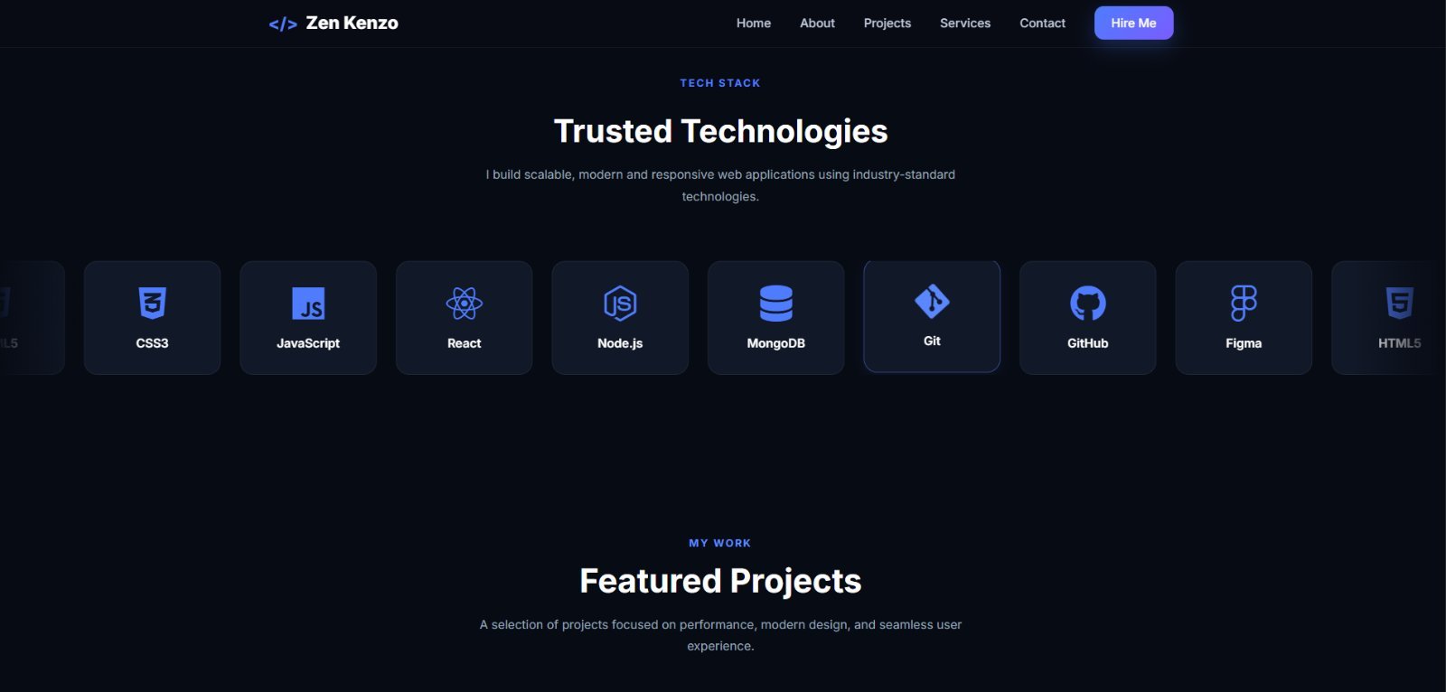 Developer Portfolio For Sell