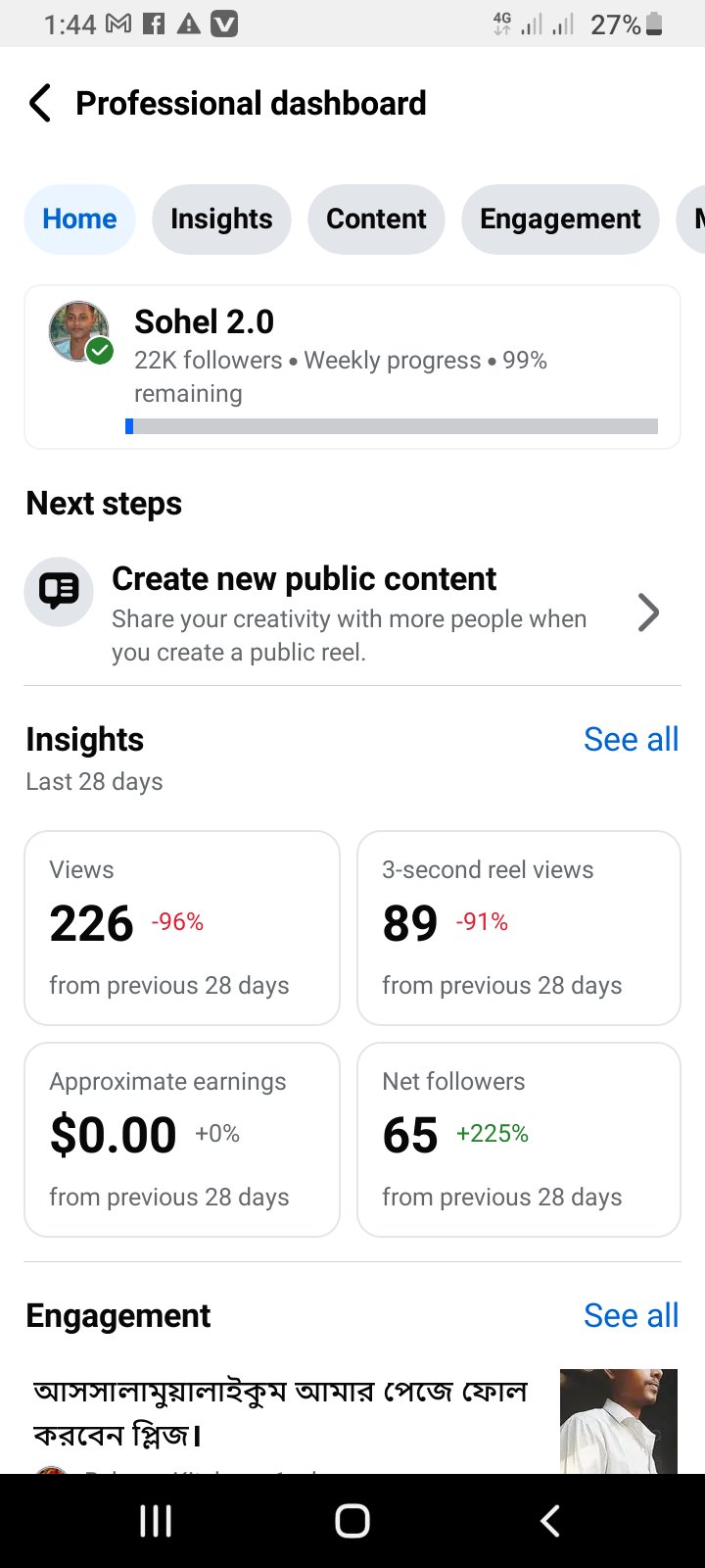 Facebook page 22k Followar