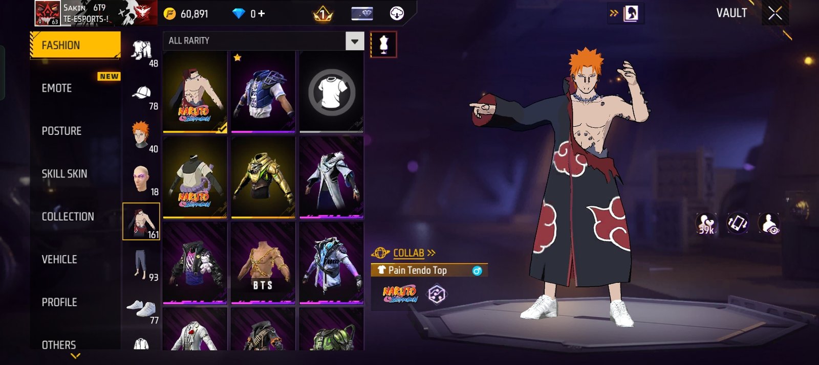 Free Fire account sell