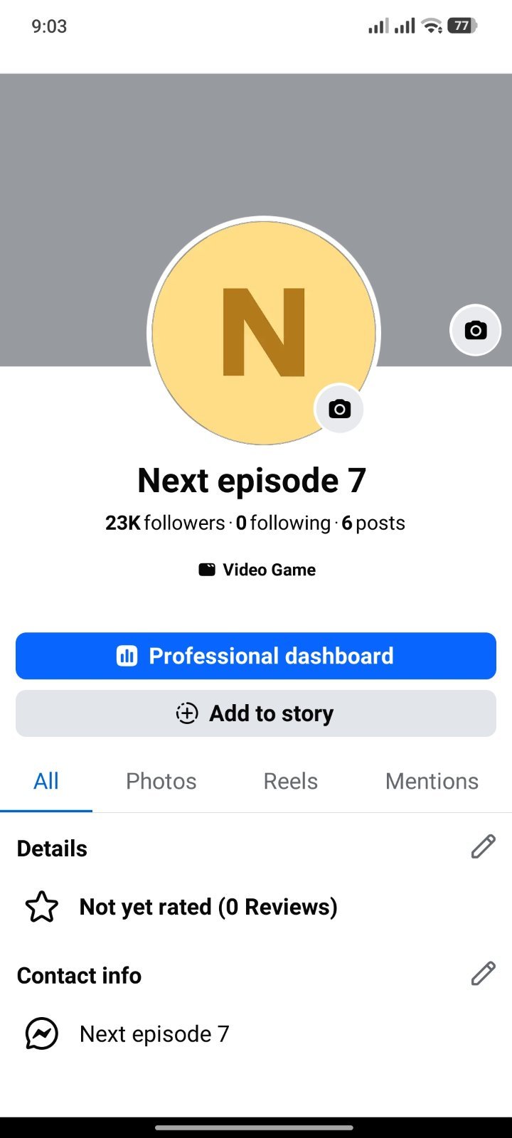 23k Organic follower Facebook page.