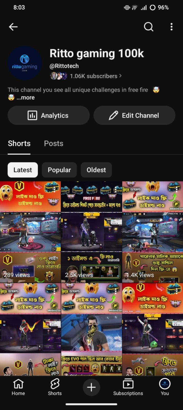 Treanding YouTube channel