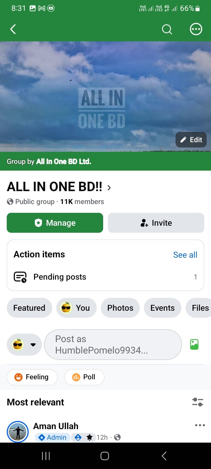 ALL IN ONE BD!! 11.5K MEMBER